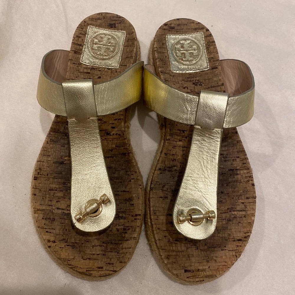 Tory Burch thong espadrilles sandals